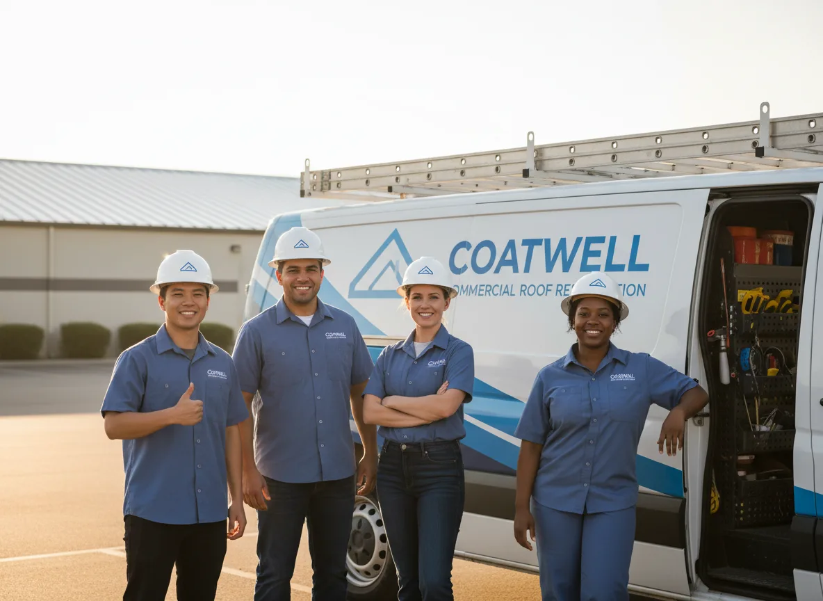 Commercial roof coating company in Kingston, WA